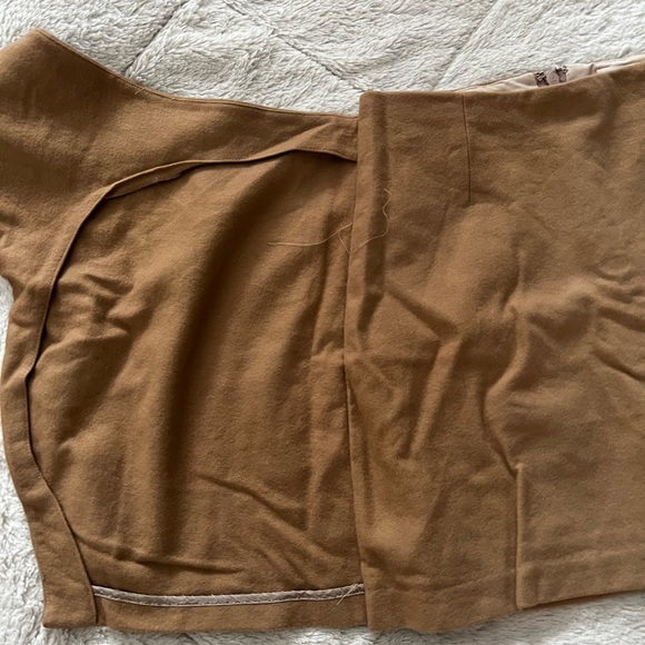Aritzia brown tie skirt - Picture 3 of 5